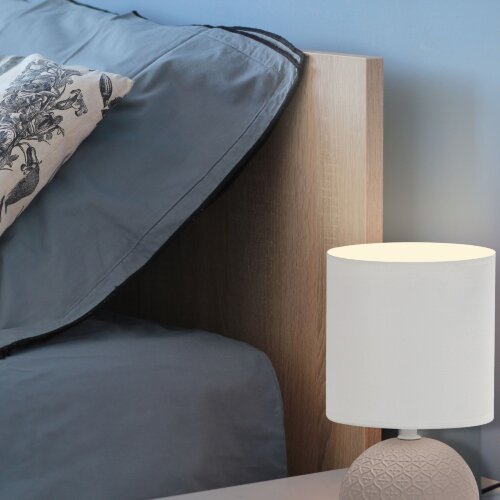 UML-B302 E14 BROWN Светильник настольный декоративный под лампу Е14, 40W, Механический выключатель, Коричневый - фото 7