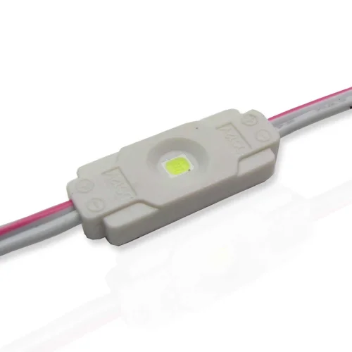 Светодиодный модуль прямоугольный 2835-1 ZA 1B-W (0,36W, 12V, White) - фото I