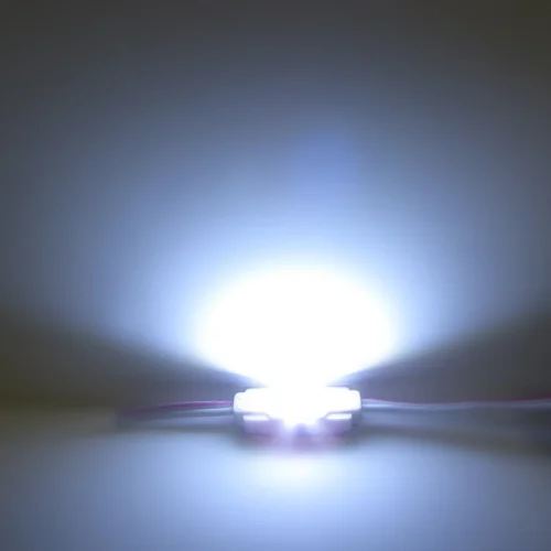 Светодиодный модуль прямоугольный 2835-1 ZA 1B-W (0,36W, 12V, White) - фото II