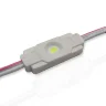 Светодиодный модуль прямоугольный 2835-1 ZA 1B-W (0,36W, 12V, White) - фото I