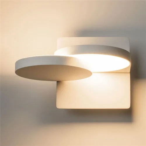 Настенный светильник (бра) Flap 3000К 12Вт (Белый) - фото 9