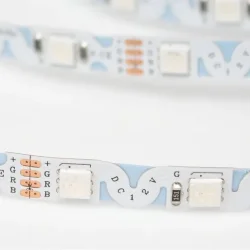 Светодиодная лента S-образная 5050, 48led/m, RGB, 12V, IP20, BA9