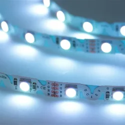 Светодиодная лента S-образная 5050, 48led/m, RGB, 12V, IP20, BA9