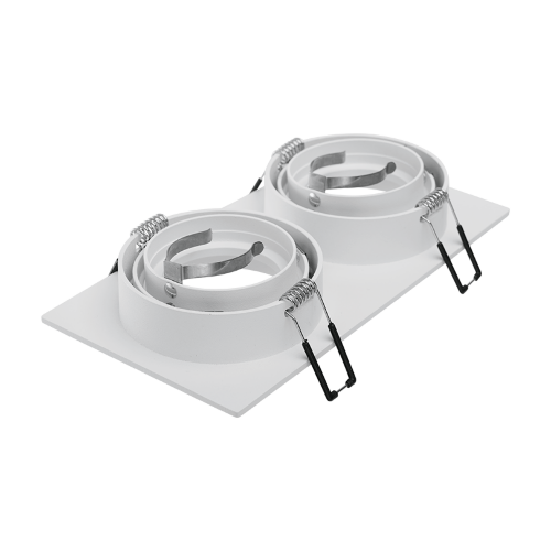 Светильник WOLTA WDL-GU5.3/02W-02 под лампу GU5.3 Белый ALTO - фото 5.