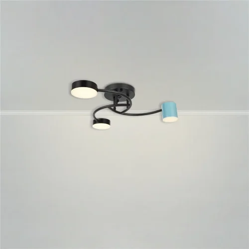 Потолочный светильник FR6048CL-L6B Тибо / Tibo 6 Вт LED (Черный) FR6048CL-L6B - фото 6