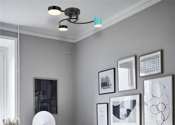 Потолочный светильник FR6048CL-L6B Тибо / Tibo 6 Вт LED (Черный) FR6048CL-L6B - фото 15