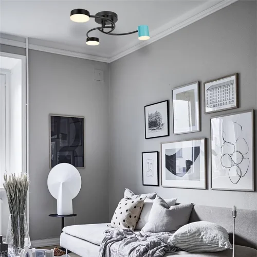 Потолочный светильник FR6048CL-L6B Тибо / Tibo 6 Вт LED (Черный) FR6048CL-L6B - фото 16