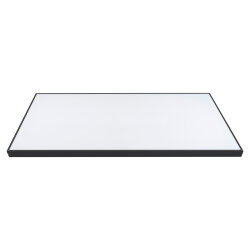 ULP-60120 60W-4000К-LL IP40 PREMIUM OPAL BLACK Светильник светодиодный потолочный, Белый равномерный свет 4000K, 7700Лм, Корпус черный, В комплекте с и-п