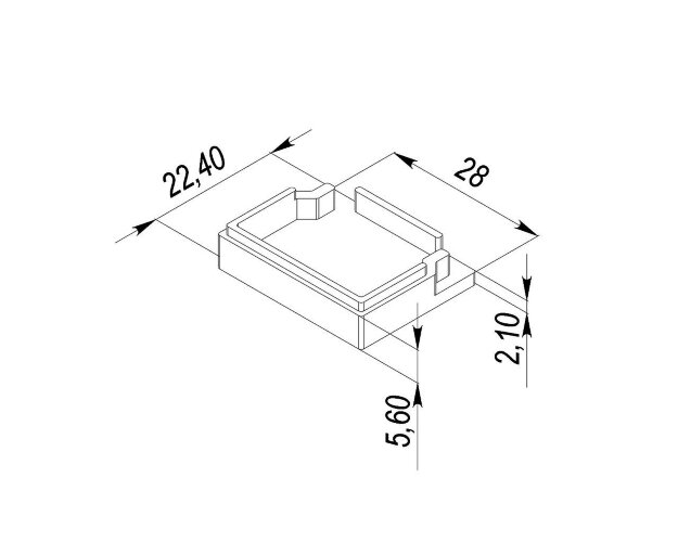 Заглушка для LC-LP-0728-1728 - фото 2