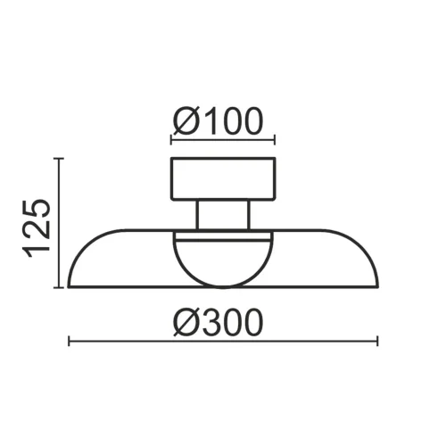 Потолочный светильник Движение / Movement (Жемчужный белый) FR5602CL-L10W - фото 15