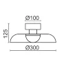 Потолочный светильник Движение / Movement (Жемчужный белый) FR5602CL-L10W - фото 15