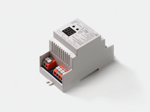 'Декодер DALI диммер 12-24В на DIN рейку, 4 адреса, DALI-DT6-ST4-DIN - фото