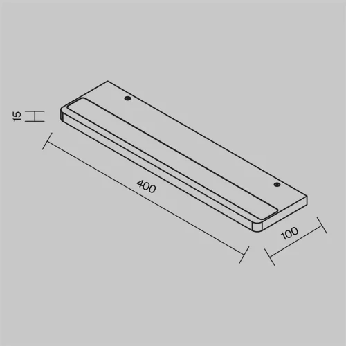 Подсветка Shine 3000К 12Вт IP 20 (Черный) - фото 4