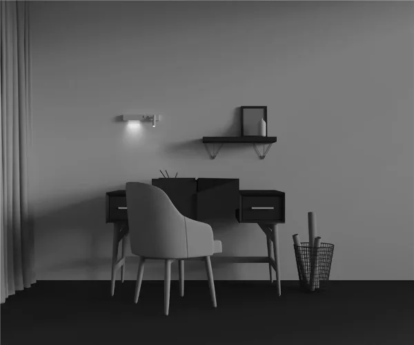 Настенный светильник (бра) Comodo 3000К 8Вт IP 20 (Белый) - фото 3