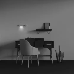 Настенный светильник (бра) Comodo 3000К 8Вт IP 20 (Белый)