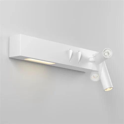 Настенный светильник (бра) Comodo 3000К 8Вт IP 20 (Белый) - фото 6