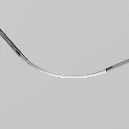 Коннектор радиусный R300 Exility встраиваемый под ГКЛ 9,5мм, белый (Белый) - фото 5