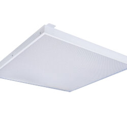 Универсальный офисный светодиодный светильник Грильято 40 Вт IP44 580x580x40 мм 3000K Призма