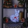 ULD-M2732-040-STA WHITE IP20 RABBIT-1 Фигура светодиодная Зайчик, 32x30см, 40 светодиодов, Белый свет. Провод прозрачный. TM Uniel - фото 4
