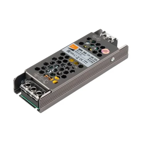 Блок питания для светодиод. ленты BSPS 60Вт 2.5А 24В IP20 метал. Pro JazzWay 5015500 - фото 7