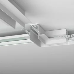Slim Magnetic Коннектор угловой для встраиваемого шинопровода под ГКЛ 9,5мм белый 85214/00 85214/00 (067509)