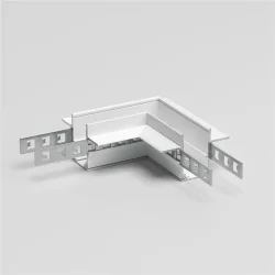 Slim Magnetic Коннектор угловой для встраиваемого шинопровода под ГКЛ 9,5мм белый 85214/00 85214/00 (067509)