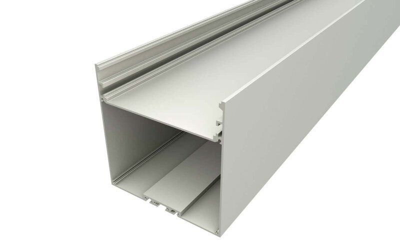 Профиль накладной алюминиевый LC-LP-100100-2 Anod - фото