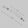 Гибкий коннектор для системы Axity (Черный) CA005FC-B - фото 6