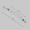 Гибкий коннектор для системы Axity (Черный) CA005FC-B - фото 7