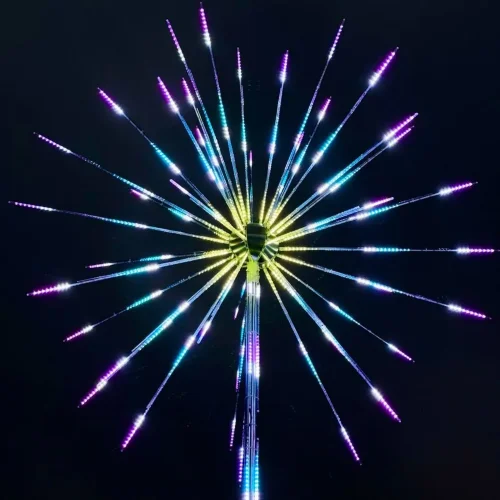 Светодиодная Фигура &#171;Фейерверк&#187; Ø3,4м 24В, 2592LED, IP65. Фото 1.