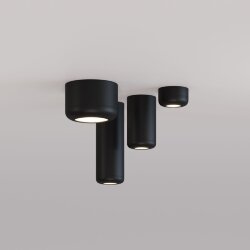 Светильник потолочный светодиодный 7W 4000K чёрный 25088/LED (064200)