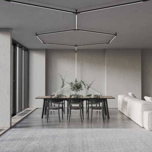 Светильник диммируемый со сменой цветовой температуры (управление - пульт ДУ/ приложение Smart Life) «Novotech» 359372, серия: GLAT. Фото 2.