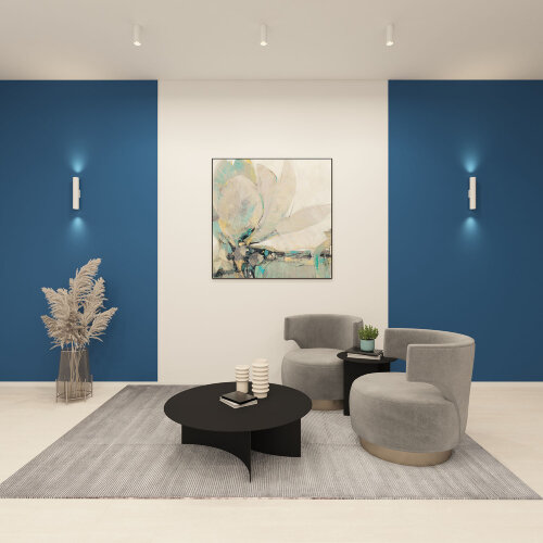 DK5022-WH Настенный светильник, IP20, до 15 Вт, LED, 2xGU10, белый, алюминий. Фото 4