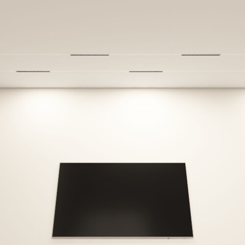 DK8002-WB Линейный светильник SMART LENS 18W DIM 3000K-6000K белый с черным. Фото 5