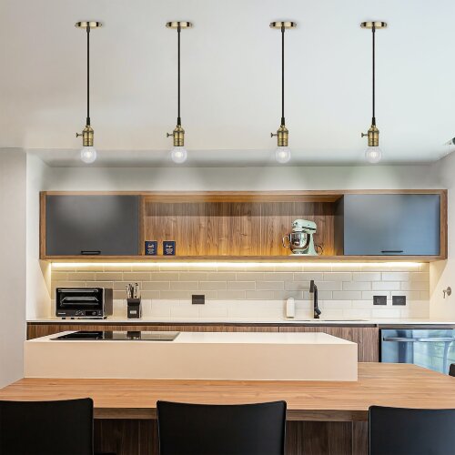 DLC-V-S24K-E27 TS-1M-BL BRONZE Патрон декоративный, серия Vintage, с проводом 1м и креплением, Выключатель поворотный, Материал алюминий, Цвет бронза. - фото 5