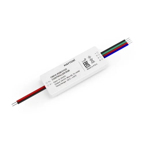 Контроллер для светодиодной ленты RGB 72Вт/144Вт (Белый) 01125 - фото