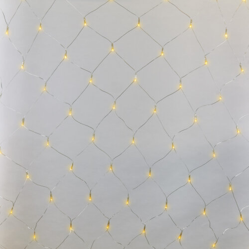 ULD-N2520-240-DTA YELLOW IP20 Сетка светодиодная с контроллером, 240 светодиодов, 2.5х2 м, желтая, IP20, провод прозрачный - фото 2