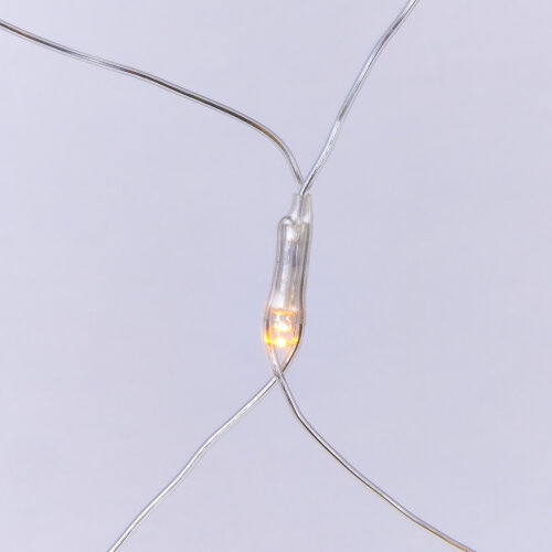 ULD-N2520-240-DTA YELLOW IP20 Сетка светодиодная с контроллером, 240 светодиодов, 2.5х2 м, желтая, IP20, провод прозрачный - фото 3