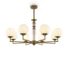 Люстра Freya FR5185PL-08BS (Латунь) - фото