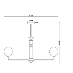 Люстра Freya FR5185PL-08BS (Латунь)