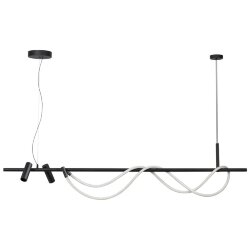 Подвесной светильник «ODEON LIGHT» 4391/40L, серия: CORDA (крепление на планке) - Канат