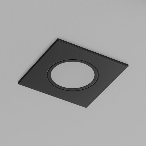 DK3102-BK Встраиваемый влагозащищенный светильник, IP65, до 10 Вт, LED, GU5,3, черный. Фото 2