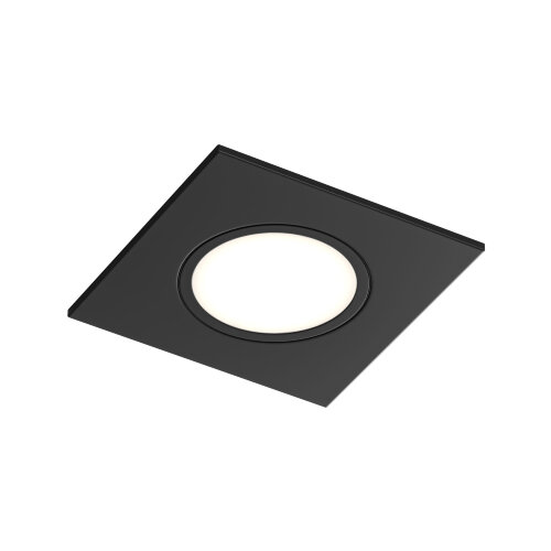 DK3102-BK Встраиваемый влагозащищенный светильник, IP65, до 10 Вт, LED, GU5,3, черный. Фото 5