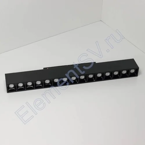 Светодиодный светильник трековый магнитный 35мм JH-MG15D MX64 (30W, 48V, warm white) - фото.