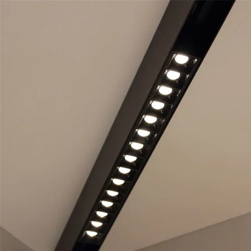 Светодиодный светильник трековый магнитный 35мм JH-MG15D MX64 (30W, 48V, warm white) - фото II