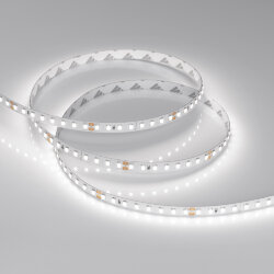 Светодиодная лента RT-А128-8mm 24V White6000 (9.6 W/m, IP20, 2835, 5m) (Arlight, высок.эфф.150 лм/Вт) 038755