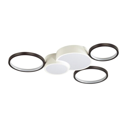 Люстра потолочная «LUMION» 5253/80CL, серия: NORBERT (крепление на планке). Фото 1.