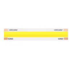 Светодиодная лента 24В COB 12Вт/м 6000K 5м IP20 (Белый)