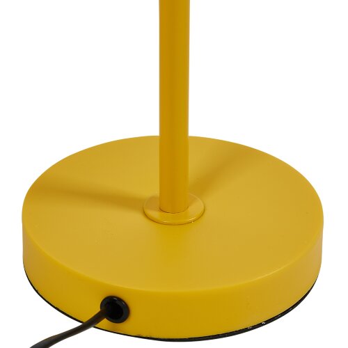 UML-B701 E27 YELLOW Светильник настольный, 60W, Цоколь Е27, Механический выключатель, Желтый - фото 4