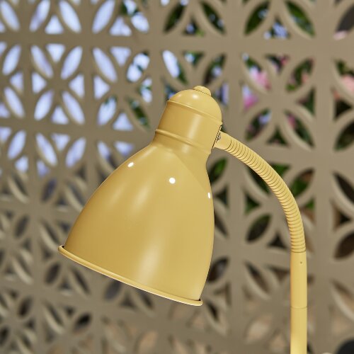 UML-B701 E27 YELLOW Светильник настольный, 60W, Цоколь Е27, Механический выключатель, Желтый - фото 9